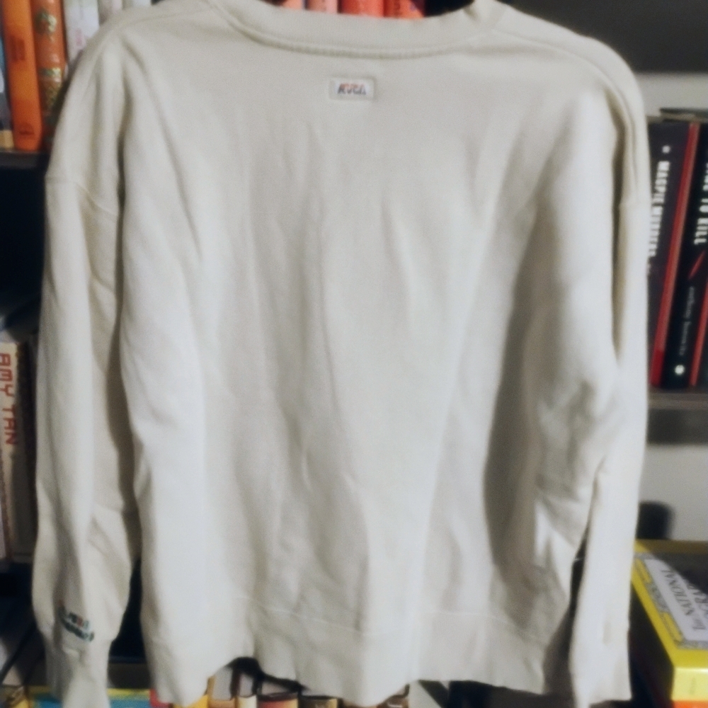 Butterfly Patch RVCA Sweatshirt - Picture 5 of 6